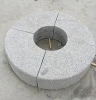 granite kerbstone in curve