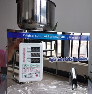 Granule filling machine small single head powder filling machine for tea food fruit 0-25g 2-100g