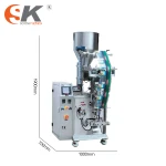 green pea lentil legumes pellets packing machine