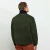 Import green sherpa fleece lined pullover custom coral fleece sherpa mens mongolian cashmere 100% wool coats from China