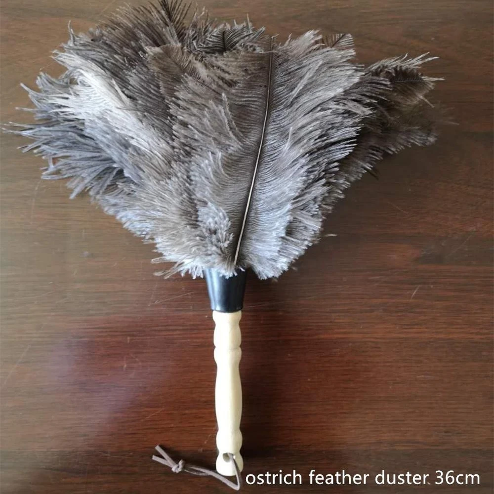 grey ostrich feather dusters