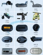 Guangzhou replacement auto parts market hot sale bus door lock cylinder