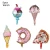 Import Guess Donut Theme Party Decoration Candy Bar Ice Cream Balloons Baby Shower Happy Birthday Banner Decor Kids Toys Home Supplies from China