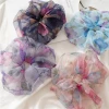 Hair Connect Ring Organza Hair Ties Elastic Hairband Fancy Hair Accessories For Girls Scrunchies