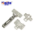 Haits Hardware 35mm Clip-on Spring Door Hinges Door Cabinet Furniture Accessories Fittings for Furniture