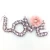 Import Handmade LOVE Applique Embroidery Bead Patch from China