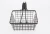 Import Handy Style  Wire Hanging Basket With Handle Supermarket Carry Shopping Basket  Mesh Basket from China