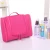 Import Hanging Makeup Bag Household Large Space Polyester Tote Toiletry Bag Foldable for Travel Cosmetic Bag with Zipper and Hook from China