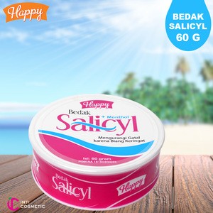 HAPPY SALYCL POWDER (Non Menthol / +Menthol) for prickly heat