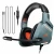 Import Headphones Gaming Headset Gamer wired pc 3.5mm over-ear with Volume Controller and Retractable Microphone,for PC,PS4,Xbox one from China