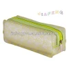 Heat Sealed PVC Pencil Bag with Sewed Zipper