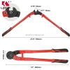 Heavy Duty Industrial Strength Cable Cutter Steel Wire Cutters 18-Inch Heavy Duty Wire Rope Cutter for Hard Wire Ropes