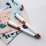 Heavy metal roller pen rose gold parts metal gel pen luxury metal pen gift