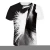 Import High Density Print T-Shirt Clothes Apparel 3D Sublimation T Shirt from China