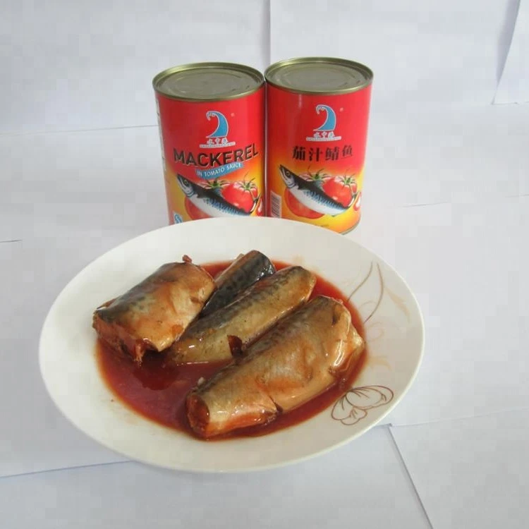 High (Good) Quality Customized canned mackerel canned fish brands