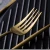 Import High Matte Polish Golden Gold Metal Big Stainless Steel Dinner Table Fork from China