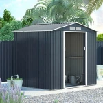 High performance low cost home & garden metal tools storage shed