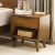 Import High Quality Bedroom Furniture Special Design Wood Nightstand Solid Wooden Bedside Cabinets Bedside Table With Drawer from China