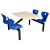 Import High Quality Canteen Furniture Staff Student Dining Tables Sets from China