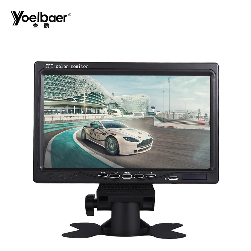 High Quality Car Reversing Aid Mirror Monitor 12V 24V Rear View Truck Security System 7 INCH Display Screen
