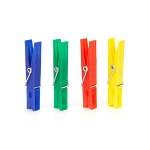 High-Quality Clothes Clips Plastic Clothes Drying Pegs Outdoor Clothes Line