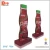 Import High quality CMYK lacquerware advertising standee display from China