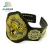 Import high quality Custom Made military  leather with logo in  gold plating  metal belt from China