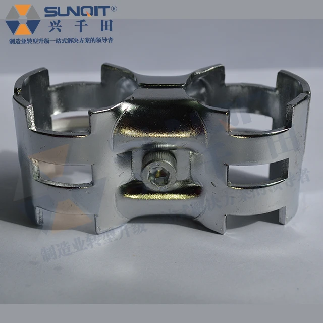 High quality factory plastic pipe connector flexible pipe joint for pipe connection rack assemble