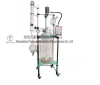 high quality lab glass reactor , chemical reactor prices