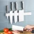 Import High-quality  magnetic kitchen knife block With bottom plate from China