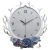 Import High quality Nordic style resin antler embossed decorative fashion personality living room wall clock from China