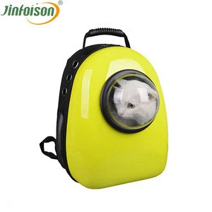 High quality premium roller space capsule cage kitty transparent window bag pet carrier cat bubble backpack