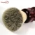 Import High quality red resin handle and synthetic hair shaving brush from China