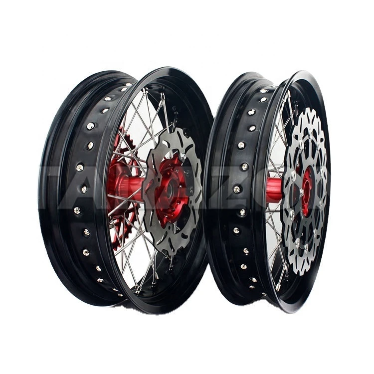 High Quality Replacement Aluminum Motorcycle Supermoto Wheels