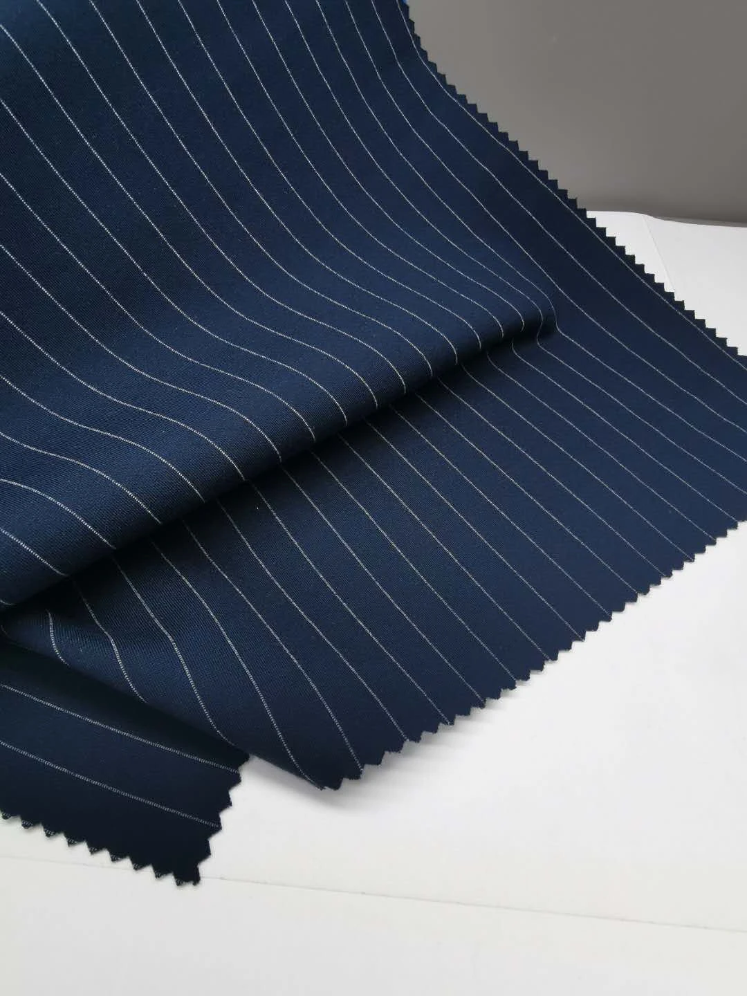 High quality sports fabric Viscose Nylon spandex ponte roma rayon twill fabric Stripe Ponte Roma knit fabric for Pants