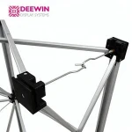 High quality trade show aluminum foldable pop up portable advertising promotion counter display