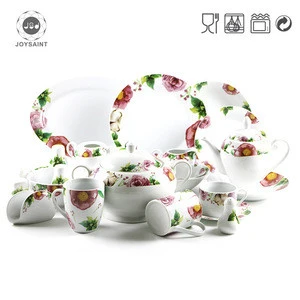 High Quality Wholesale turkish dinnerware sets porcelain dinnerware set