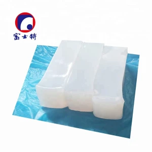 High transparent HTV solid silicone rubber for industrial or medical grade silicone gel