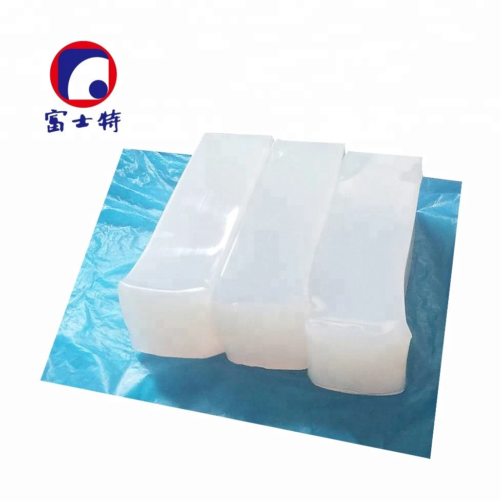 High transparent HTV solid silicone rubber for industrial or medical grade silicone gel