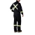 Import High Visibility Work Uniform Sets Fireproof Function Safety Protective Workwear Clothes with Reflective Tape from China
