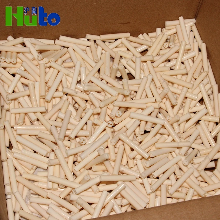High Working Temperature High Temperature Insulation Mullite Ceramic Tube/Pipe Refractory Porous Ceramic Pipe