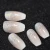 Import Holographic Silver Glitter Acrylic Nails Ombre French Fake Nails Coffin Shape Nude Nail Art Tips Pre-designed from China