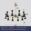 Home Decor Pendant Lamp Living Room Bedroom Villa Lobby Chandelier Tree Branch Crystal Latest Design American Style Elegant LED