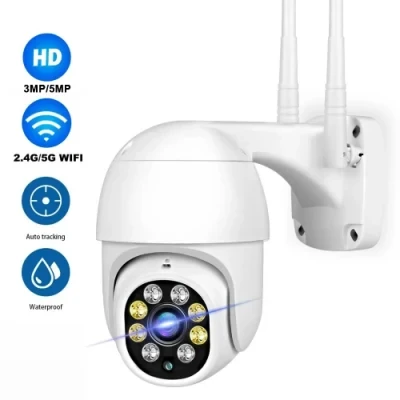 Home Security Wireless Surveillance System 3MP/5MP Wireless Two-Way Audio CCTV PTZ Camera