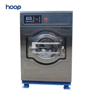 HOOP 20KG washing machine laundry equipment and fully automatic ironing machine for hotel restaurant and hospital  gas  heating