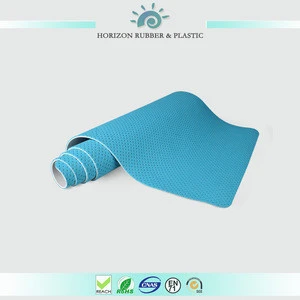 Horizon Eco-Friendly Premium TPE 6mm Non-Slip Yoga/Pilates Mat with Carrying Strap & Bag