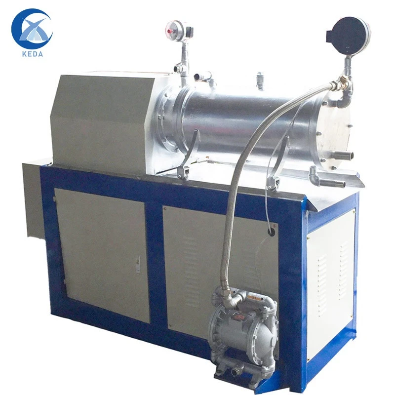Horizontal bead mill paint grinding mill Ink milling machine pesticide sand mill pigment making machine