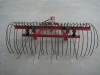 Hot 3 point mounted mini garden  hay rake for tractor