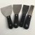 Import Hot Black Plastic Handle Putty Knife Metal Scraper from China