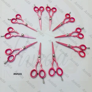 Hot Pink Barber Scissors / Hair Cutting Scissors / Best Salon Scissors Aveda International